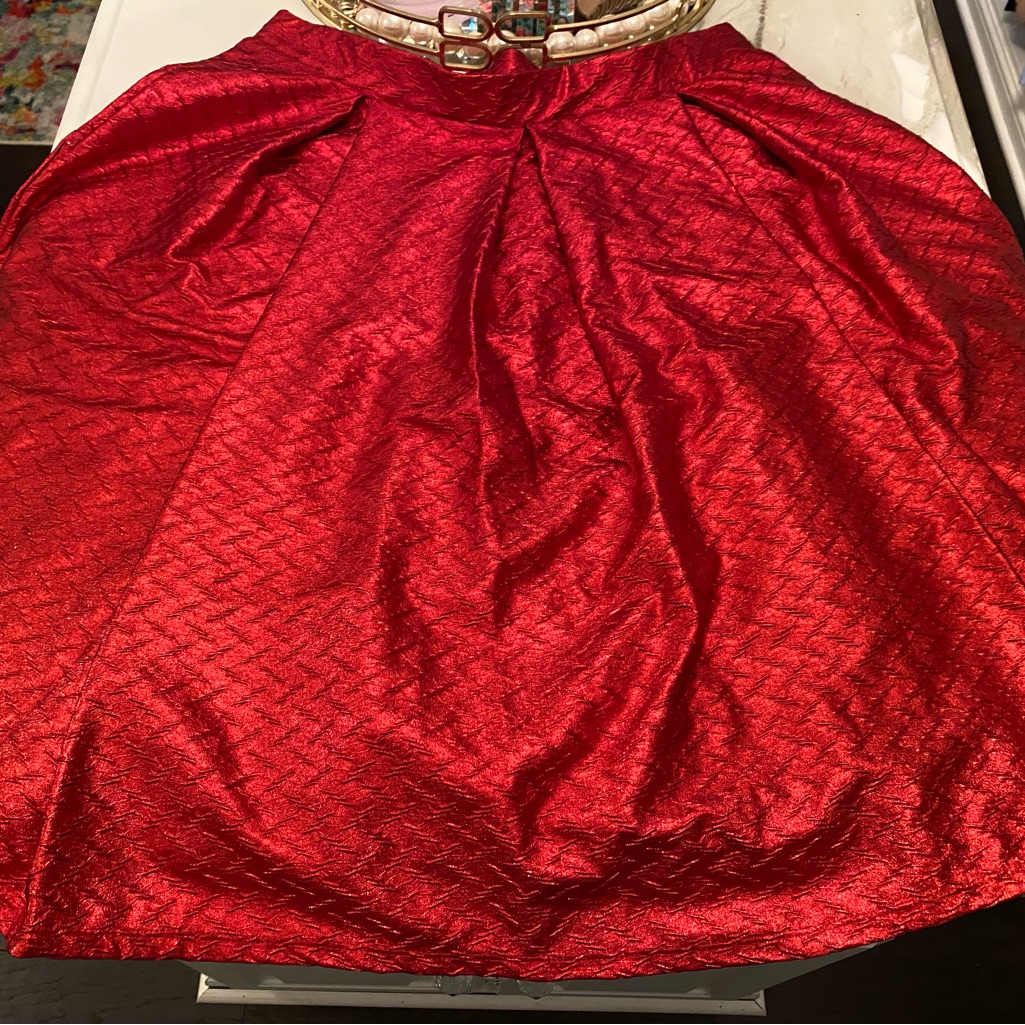 Brand New Red Skirt Brand New Red Skirt